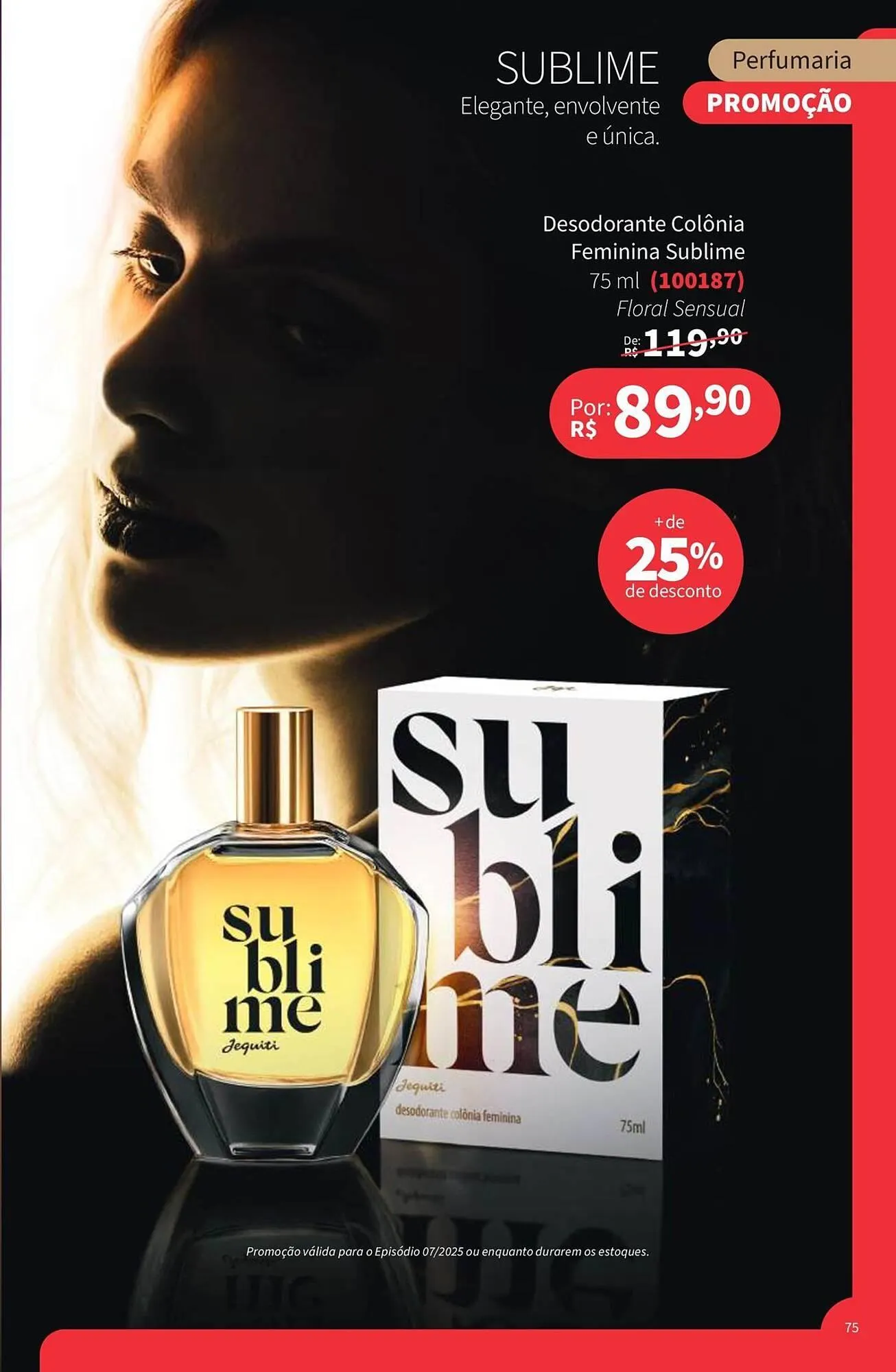Encarte de Catálogo Jequiti 12 de maio até 31 de maio 2025 - Pagina 75