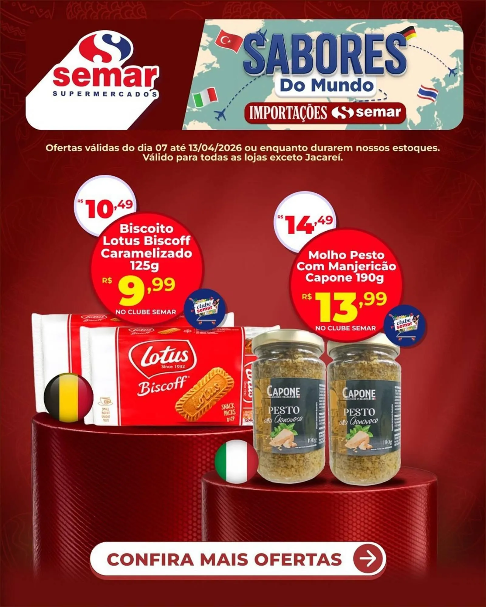 Encarte de Folheto Semar Supermercado 7 de abril até 13 de abril 2026 - Pagina 1