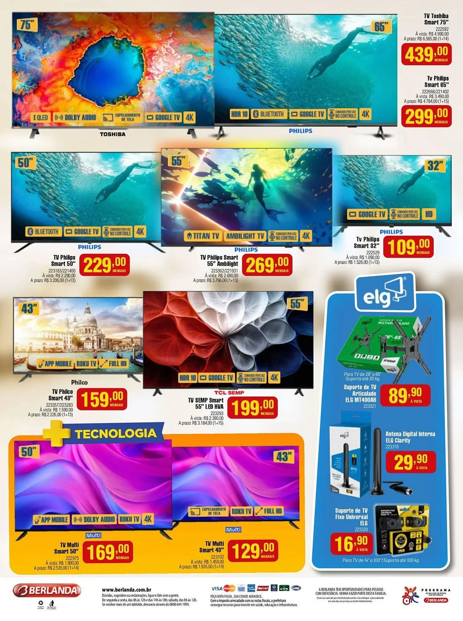 Encarte de Catálogo Berlanda 1 de março até 31 de março 2026 - Pagina 14