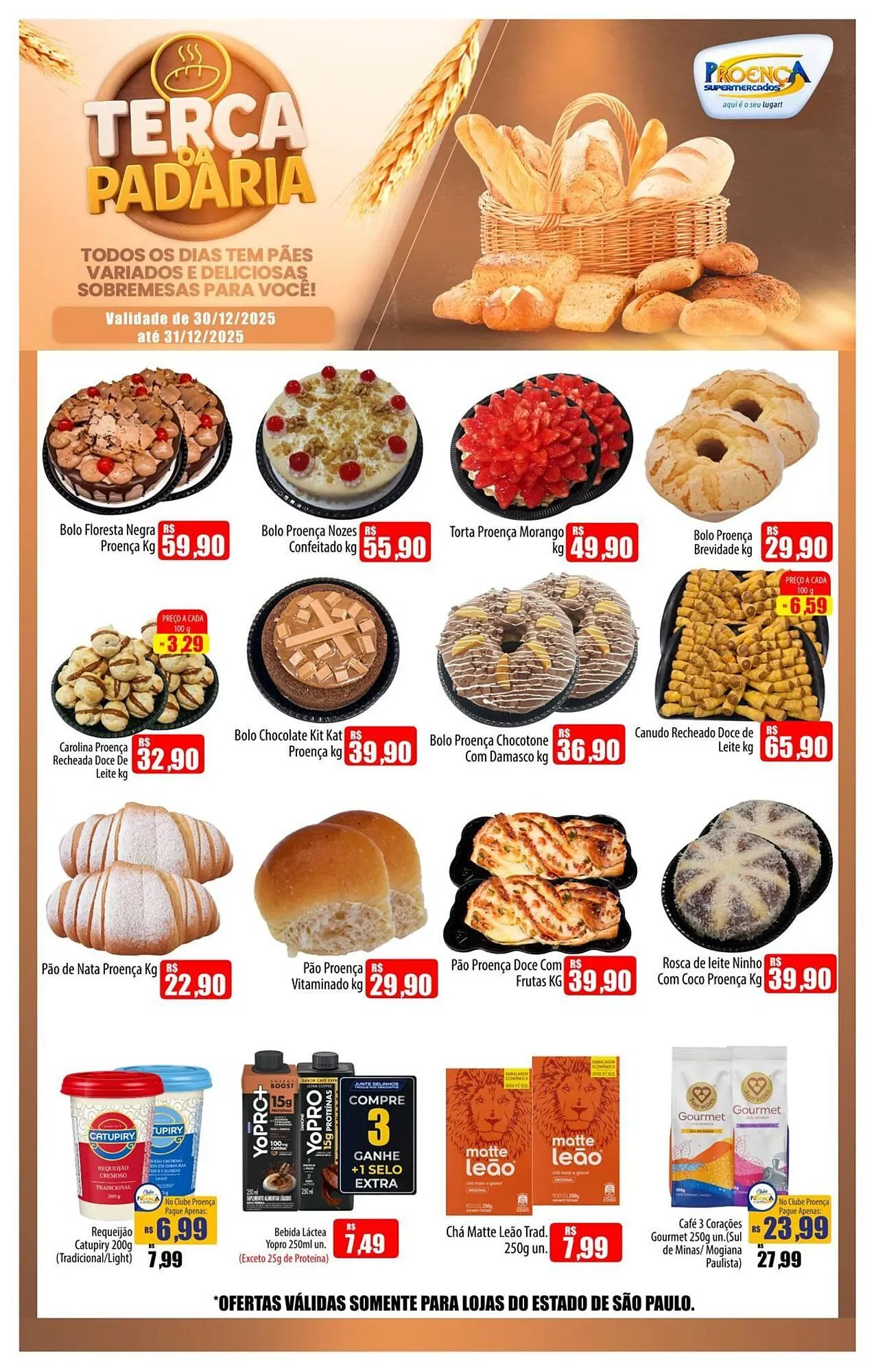 Encarte de Catálogo Proença Supermercados 30 de dezembro até 31 de dezembro 2025 - Pagina 1