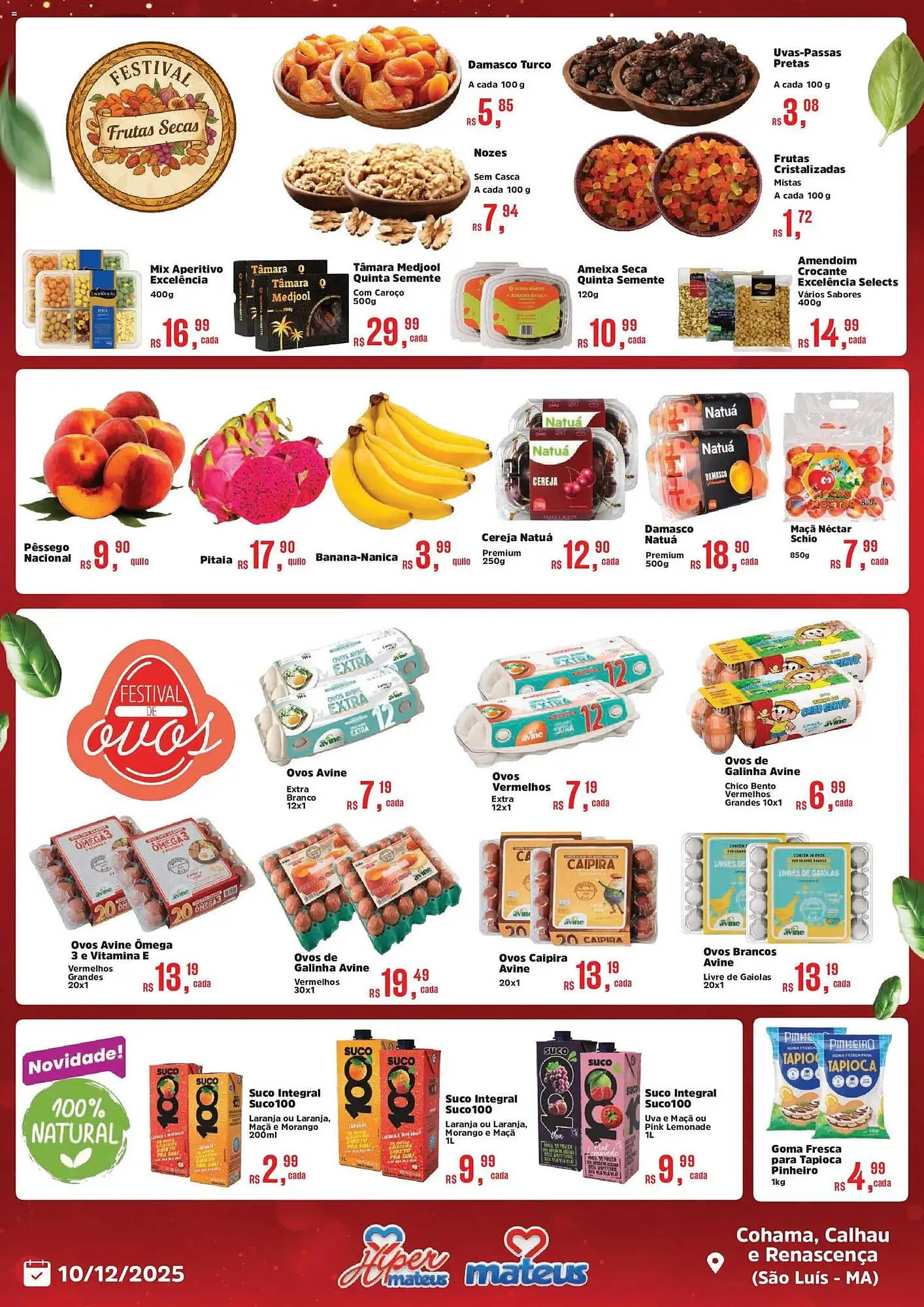 Encarte de Catálogo Supermercados Mateus 10 de dezembro até 10 de dezembro 2025 - Pagina 2