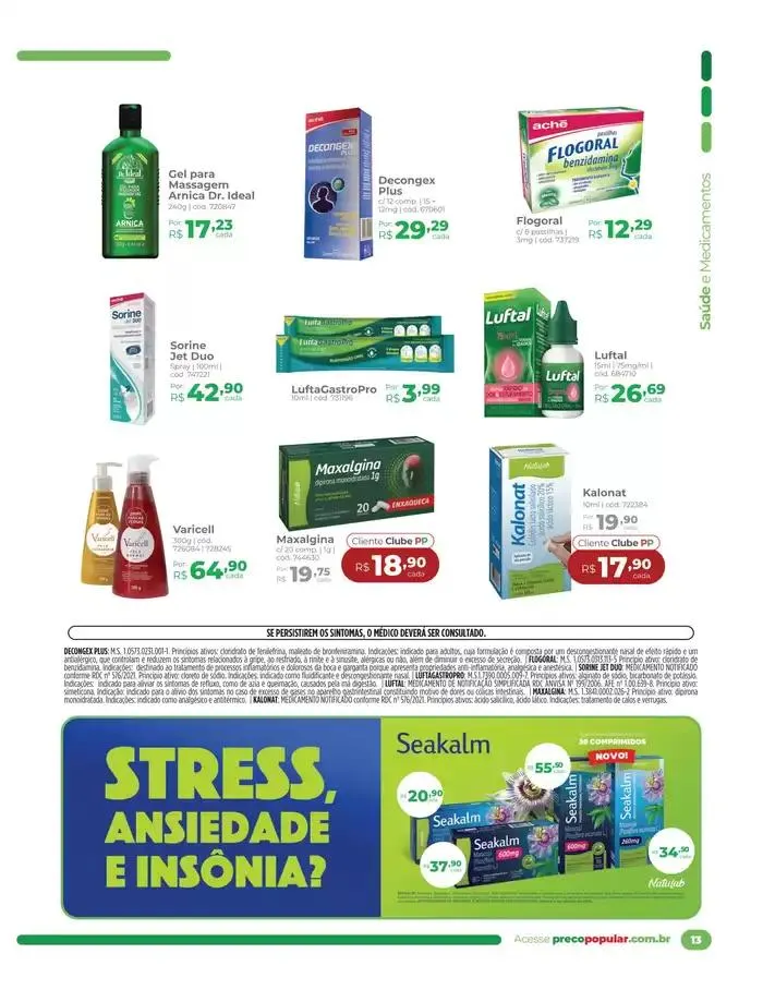 Encarte de Encarte Março PP - SP 3 de março até 31 de março 2025 - Pagina 13