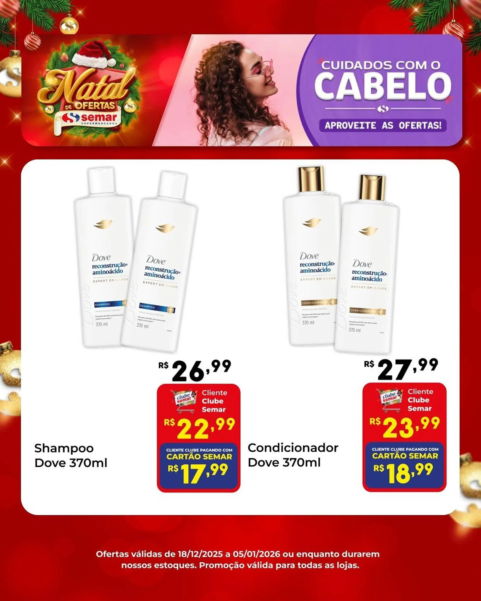 Encarte de Folheto Semar Supermercado 18 de dezembro até 5 de janeiro 2026 - Pagina 3