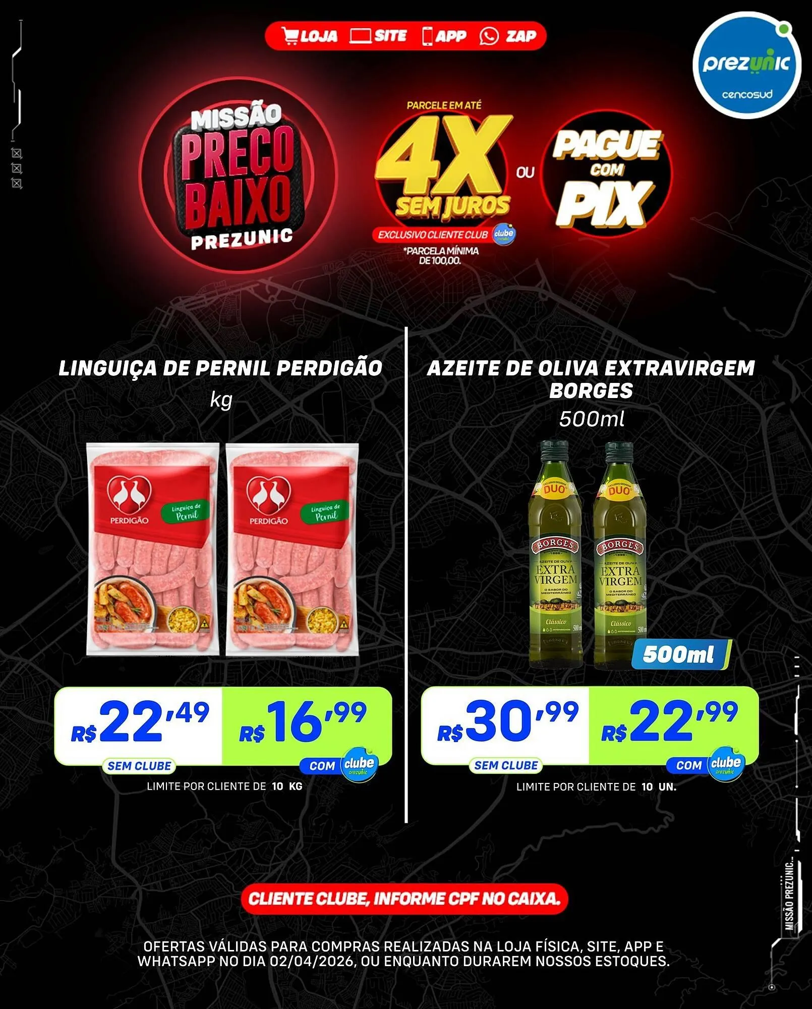 Encarte de Encarte Prezunic 2 de abril até 2 de abril 2026 - Pagina 4