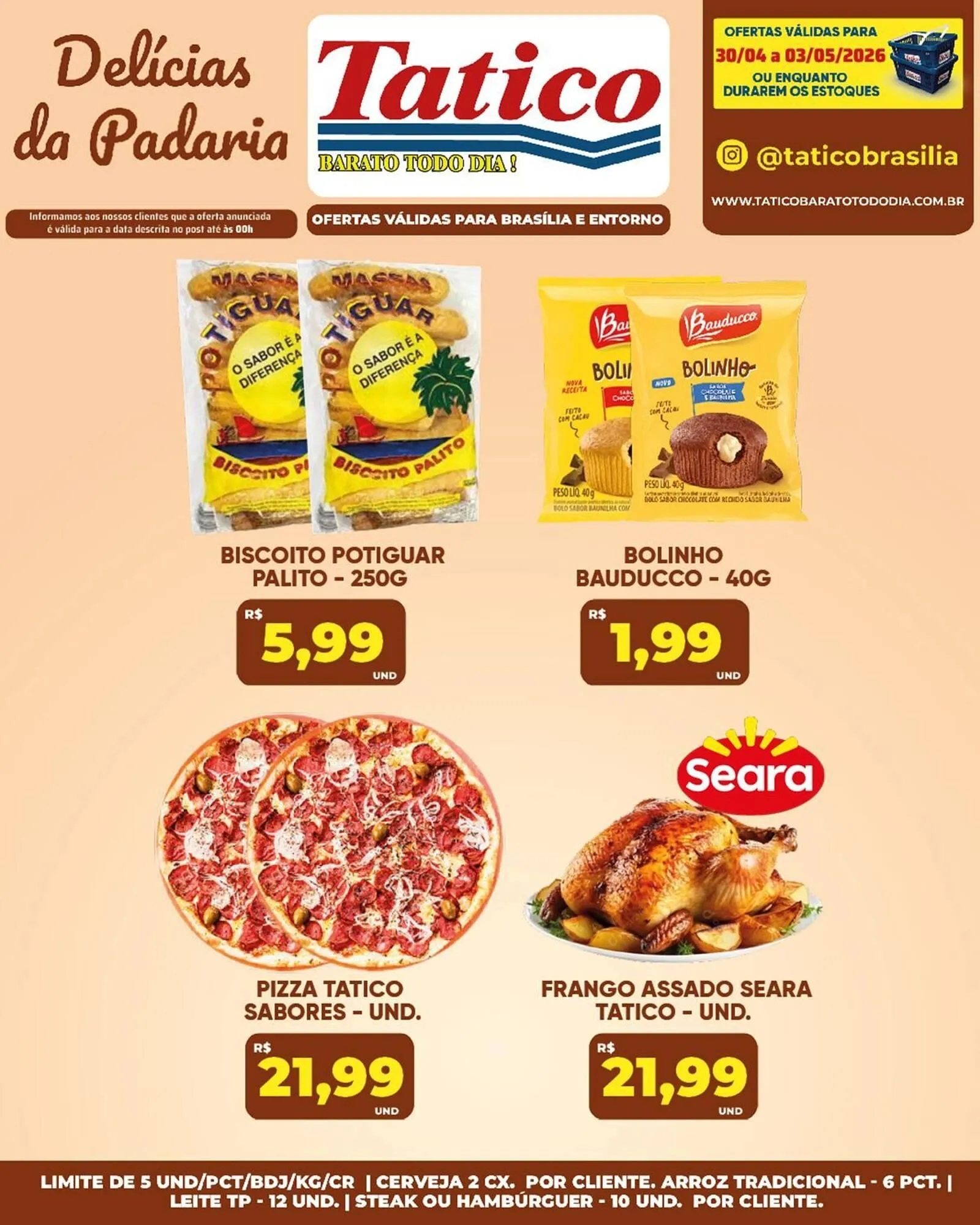 Encarte de Tabloide Tatico 30 de abril até 30 de abril 2026 - Pagina 21