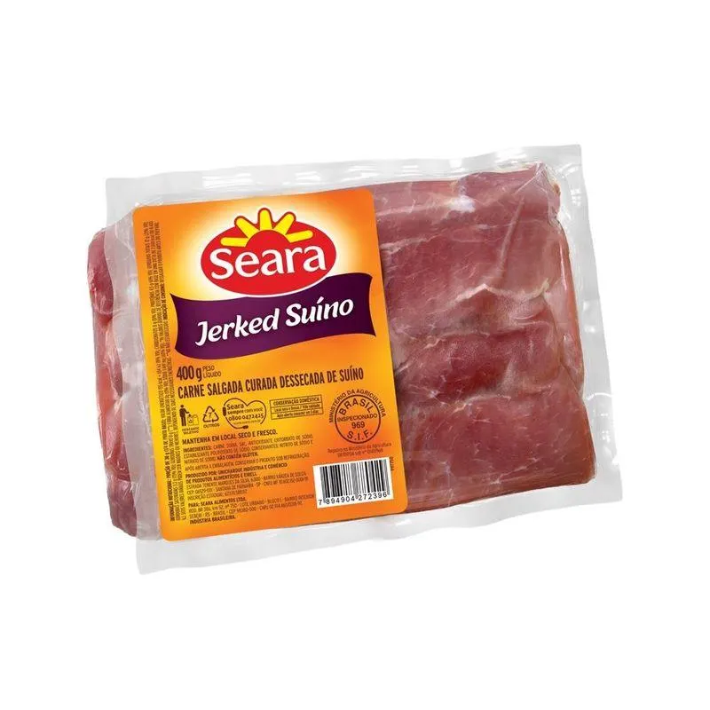 Jerked Suíno Seara 400g