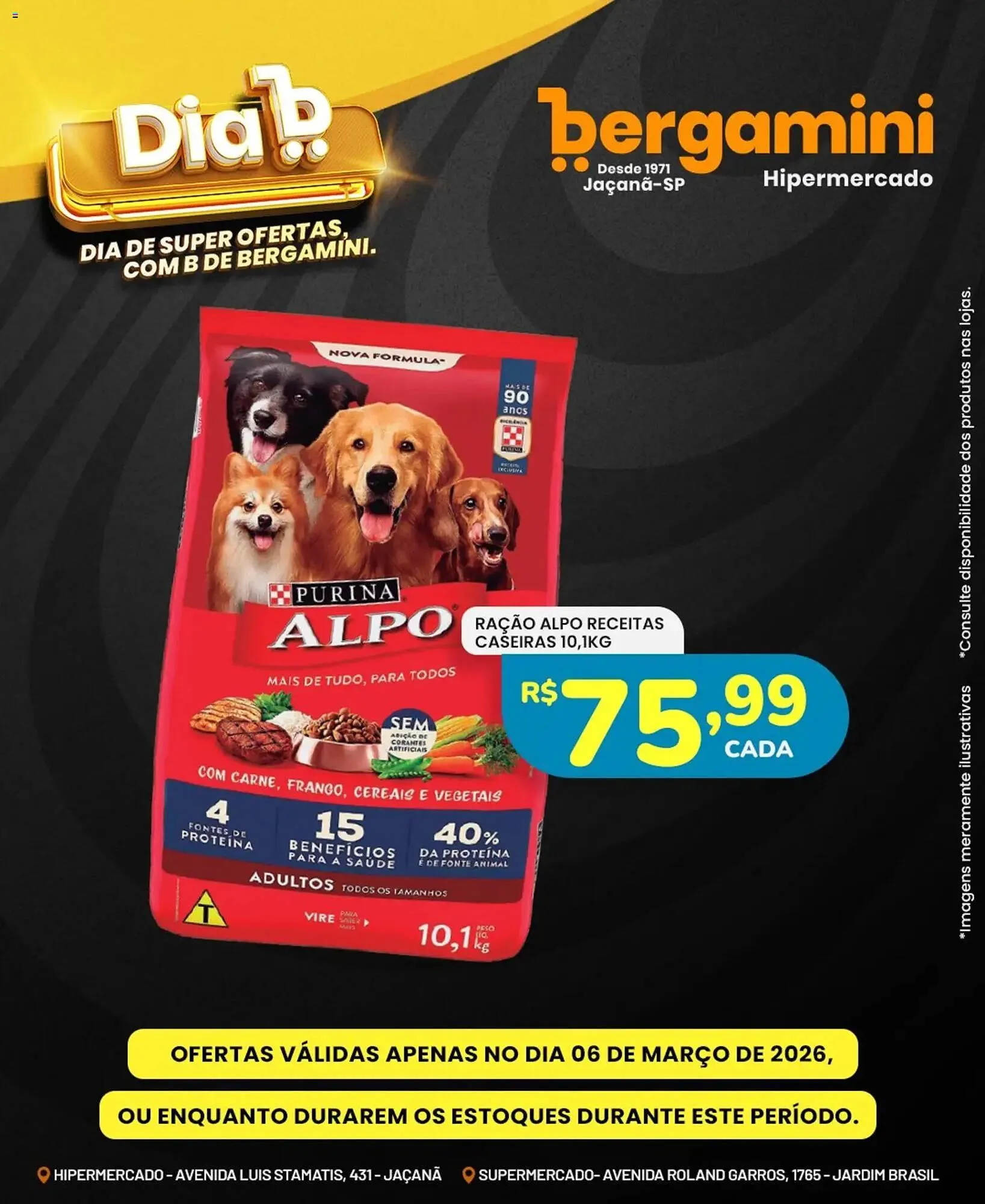 Encarte de Catálogo Supermercado Bergamini 6 de março até 6 de março 2026 - Pagina 19