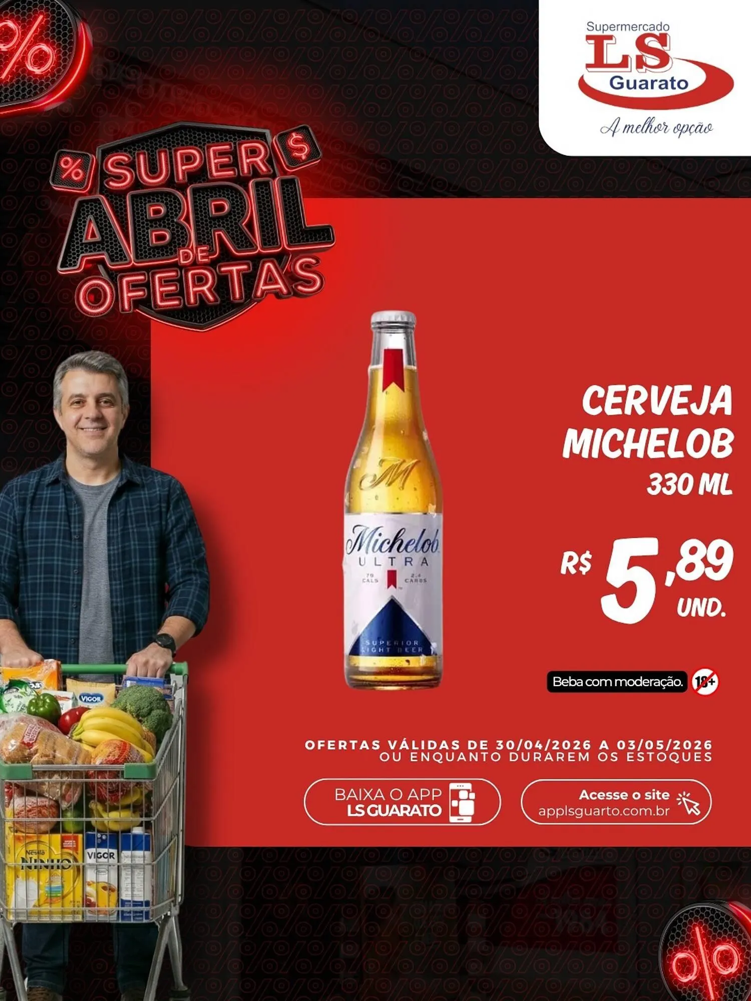 Encarte de Catálogo Supermercado LS Guarato 30 de abril até 3 de maio 2026 - Pagina 10