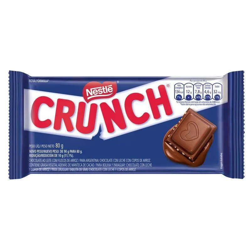 Chocolate NESTLÉ Crunch 80g
