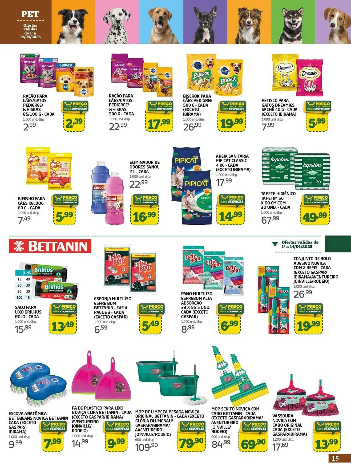 Encarte de Tabloide Cooper 1 de abril até 14 de abril 2026 - Pagina 15