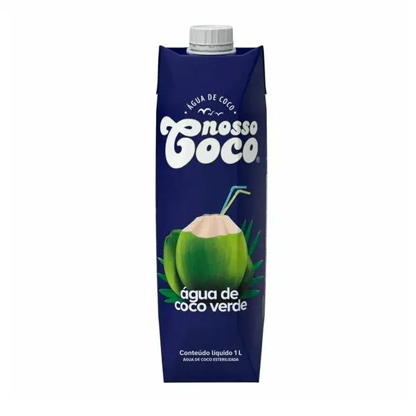 Água de Coco Nosso Coco Caixa 1l