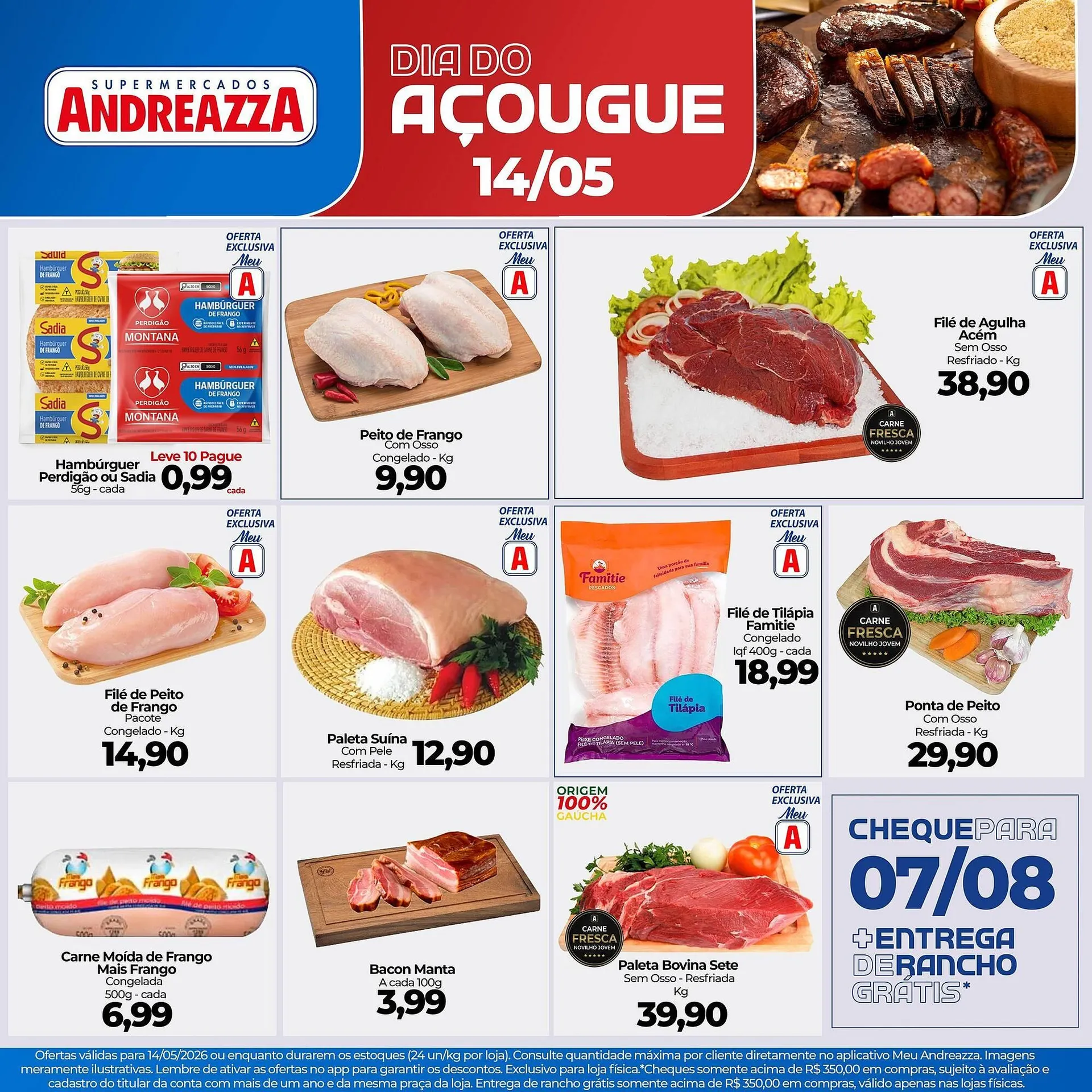 Encarte de Catálogo Supermercados Andreazza 14 de maio até 14 de maio 2026 - Pagina 1