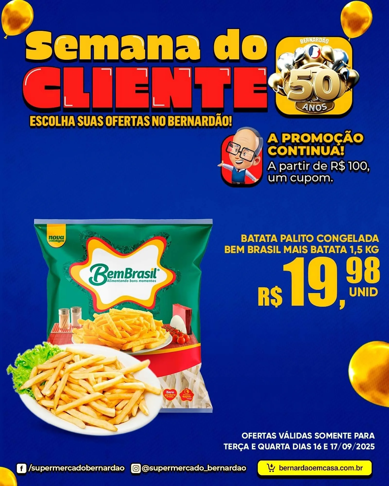Encarte de Catálogo Supermercado Bernardão 16 de setembro até 17 de setembro 2025 - Pagina 5