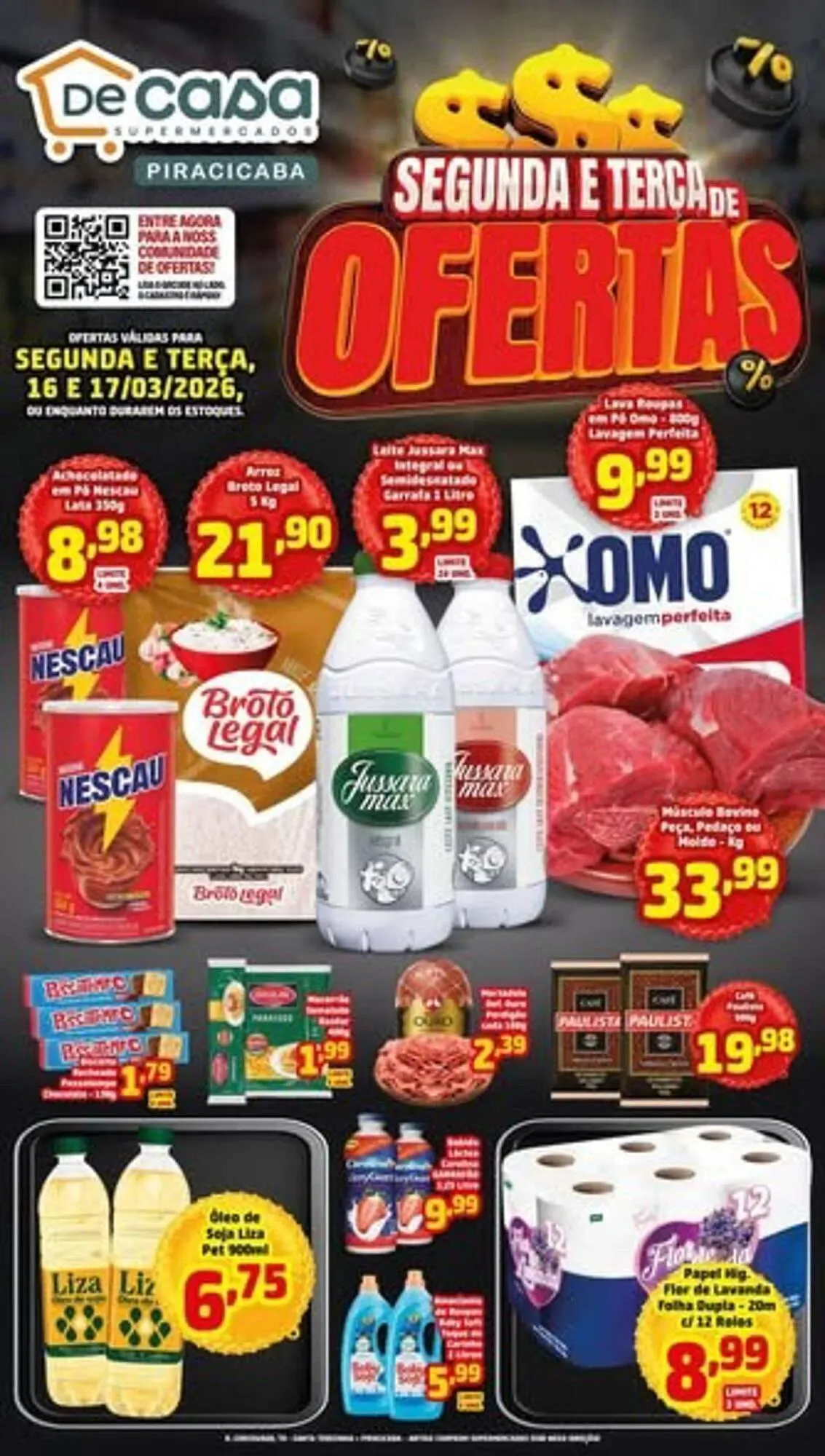 Encarte de Tabloide CoopBom 17 de março até 18 de março 2026 - Pagina 1