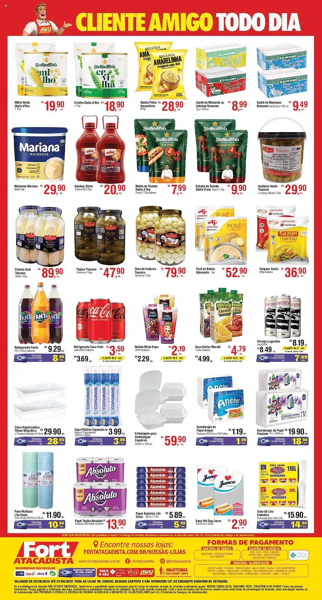 Encarte de Catálogo Fort Atacadista 25 de agosto até 31 de agosto 2025 - Pagina 2