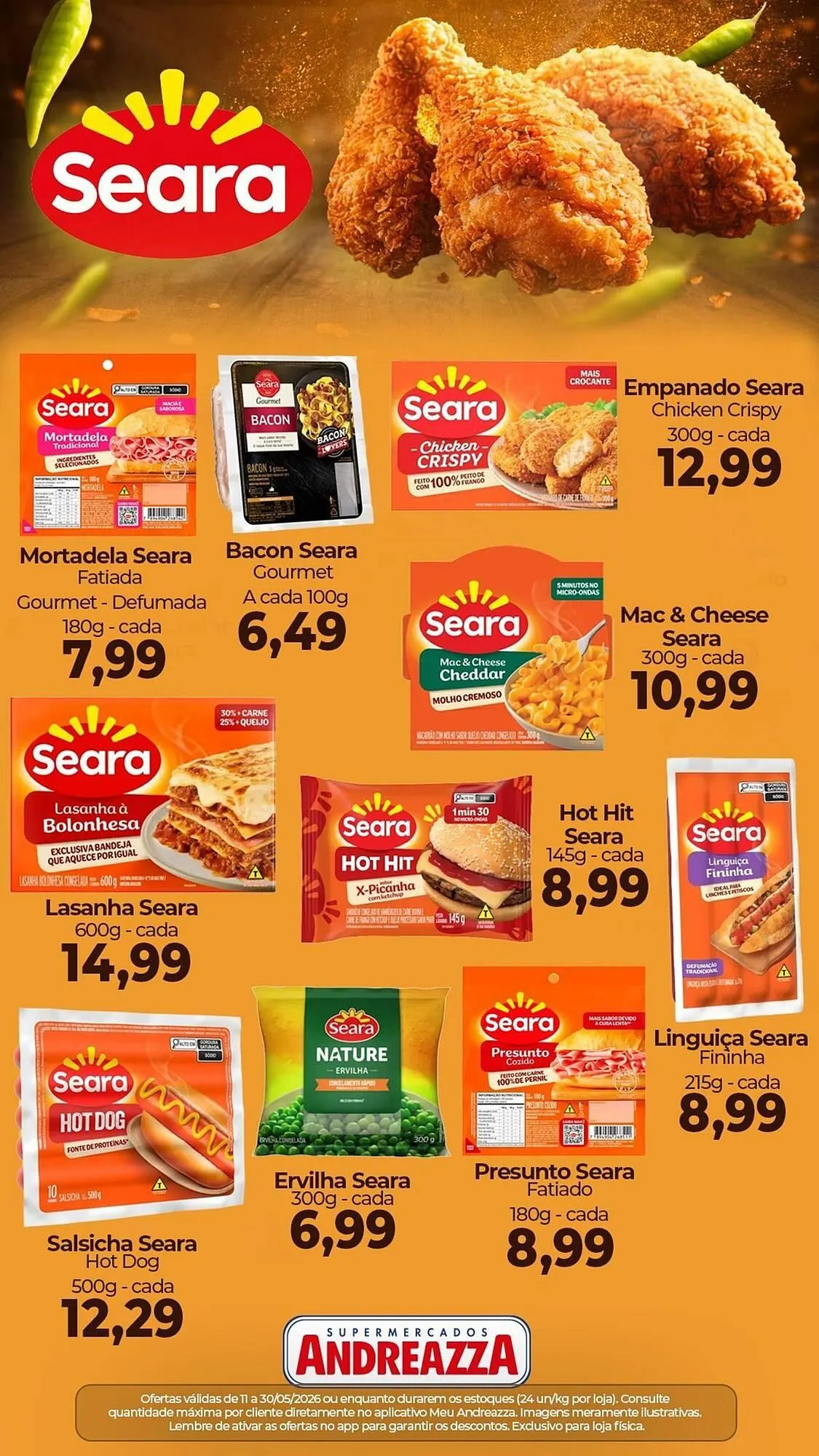 Encarte de Catálogo Supermercados Andreazza 11 de maio até 30 de maio 2026 - Pagina 1