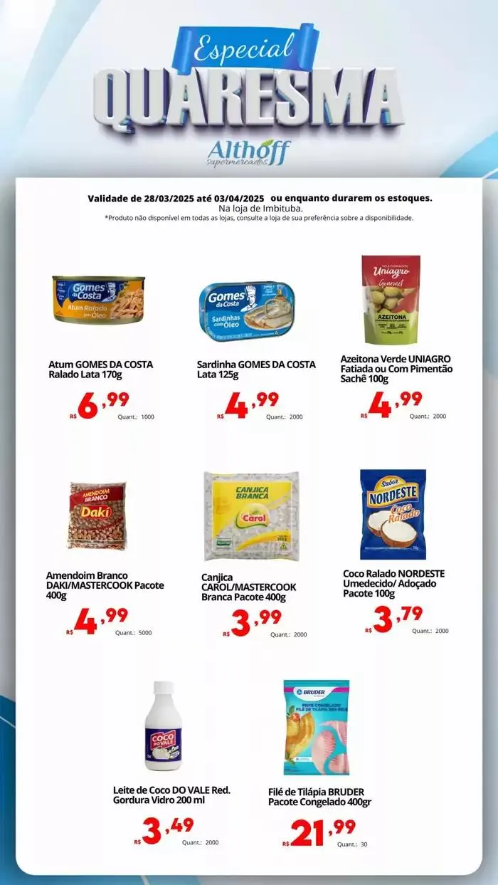 Encarte de Encarte Semanal - F01 (28/03 a 03/04). 28 de março até 3 de abril 2025 - Pagina 10