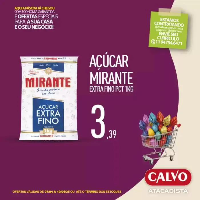 Encarte de Encarte Calvo Atacadista 7 de abril até 25 de abril 2025 - Pagina 6