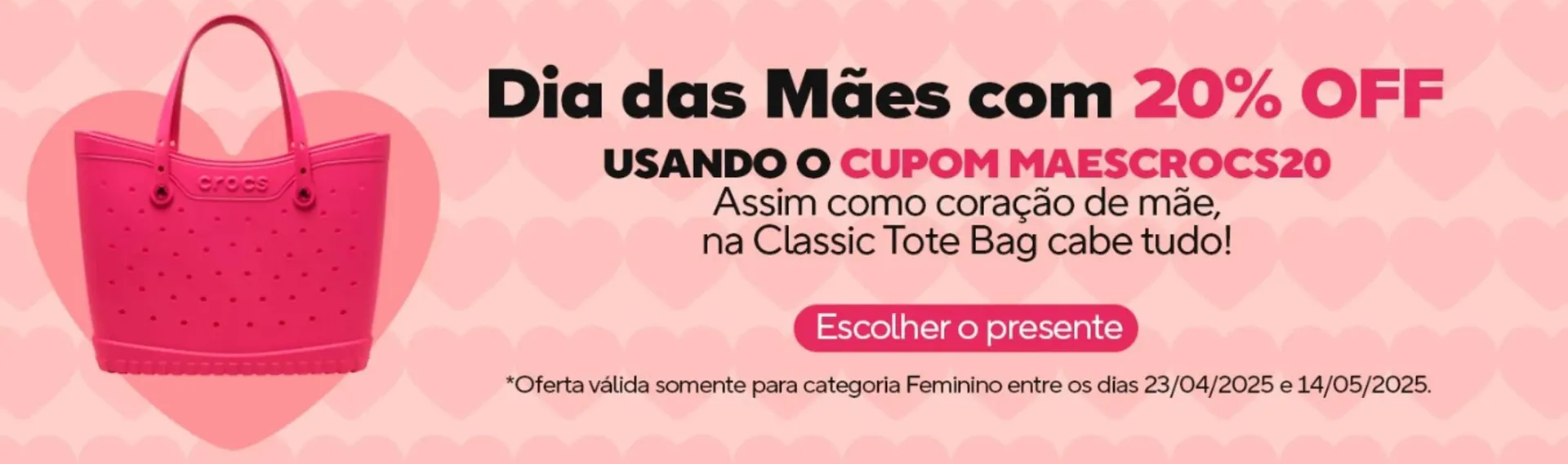 Encarte de Catálogo Crocs 5 de maio até 14 de maio 2025 - Pagina 1