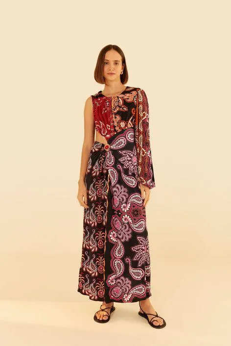 Vestido Longo Estampado Doce Manhã