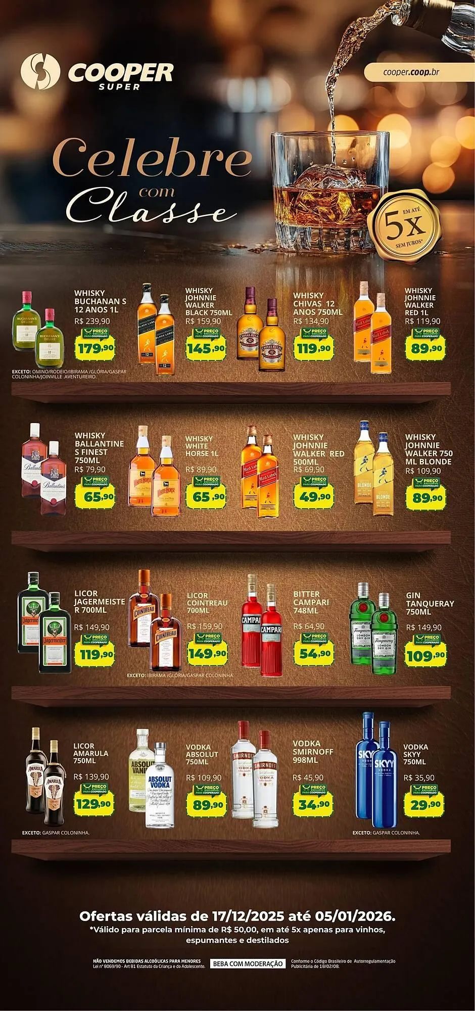 Encarte de Tabloide Cooper 17 de dezembro até 5 de janeiro 2026 - Pagina 1