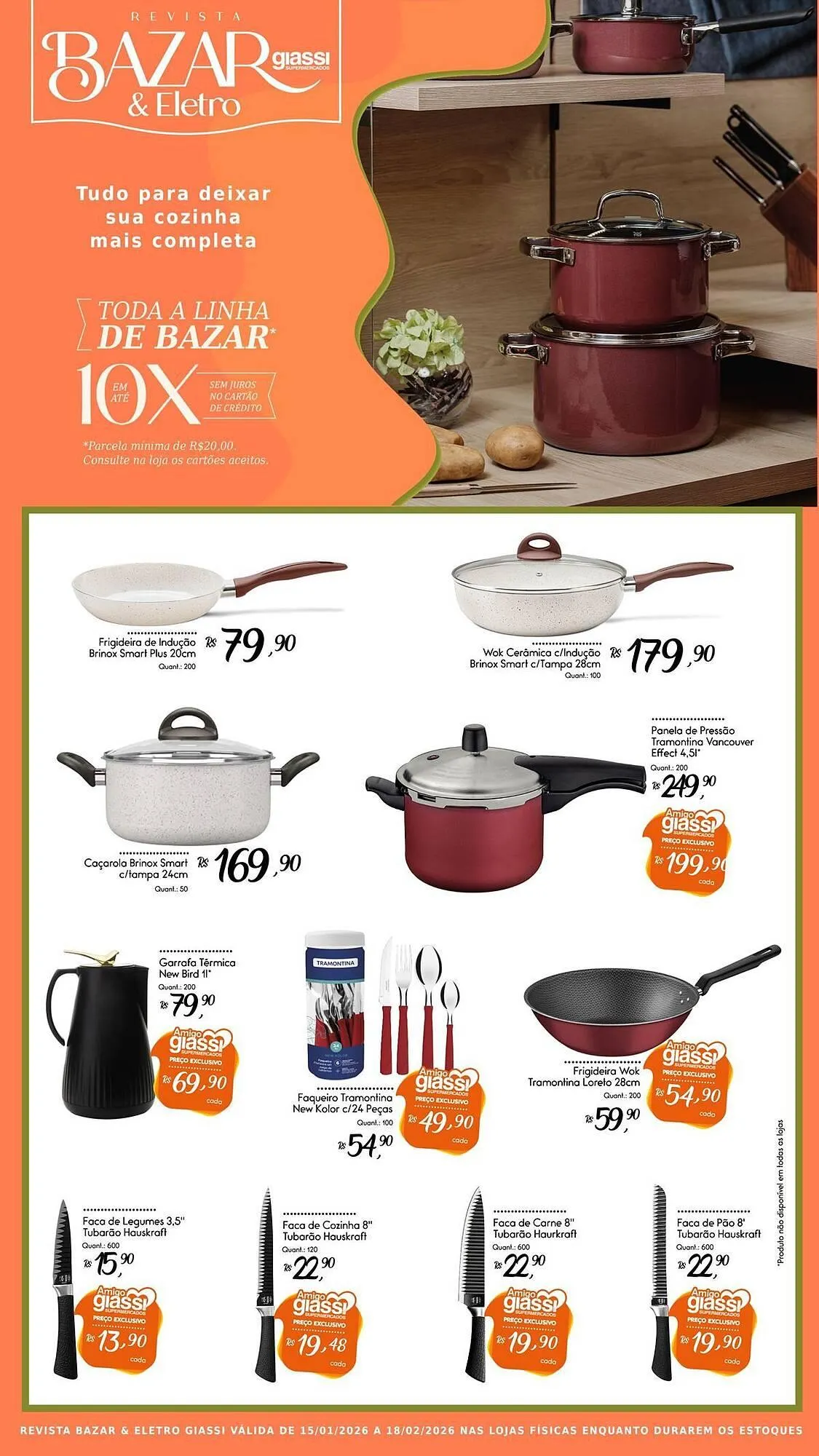 Encarte de Encarte Giassi Supermercados 15 de janeiro até 18 de fevereiro 2026 - Pagina 6