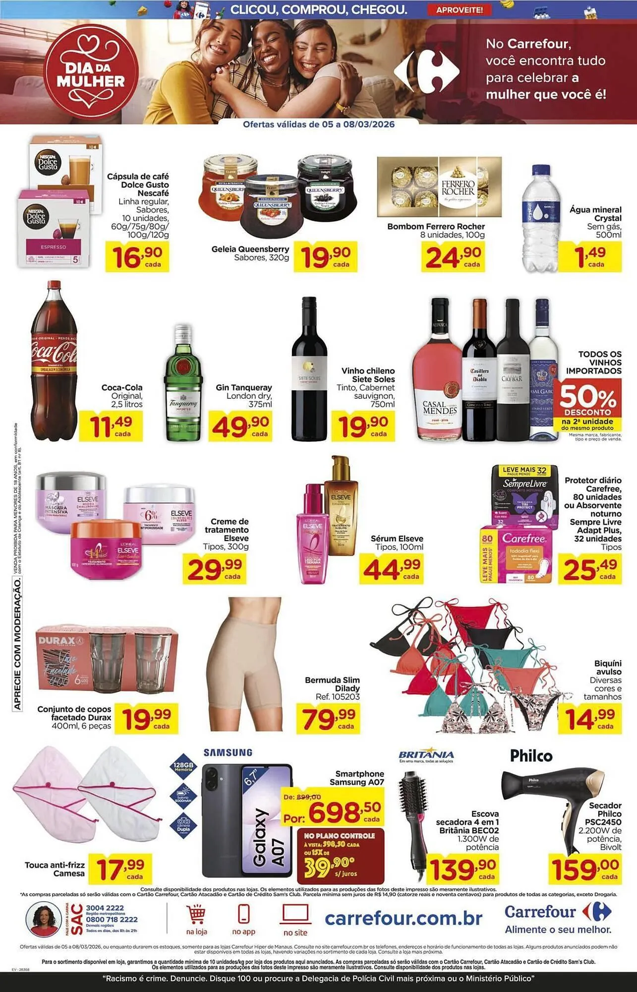 Encarte de Folheto Carrefour 5 de março até 8 de março 2026 - Pagina 4