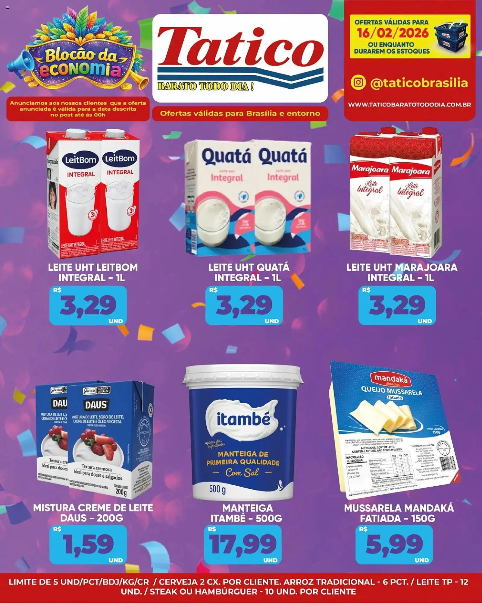 Encarte de Tabloide Tatico 16 de fevereiro até 16 de fevereiro 2026 - Pagina 6