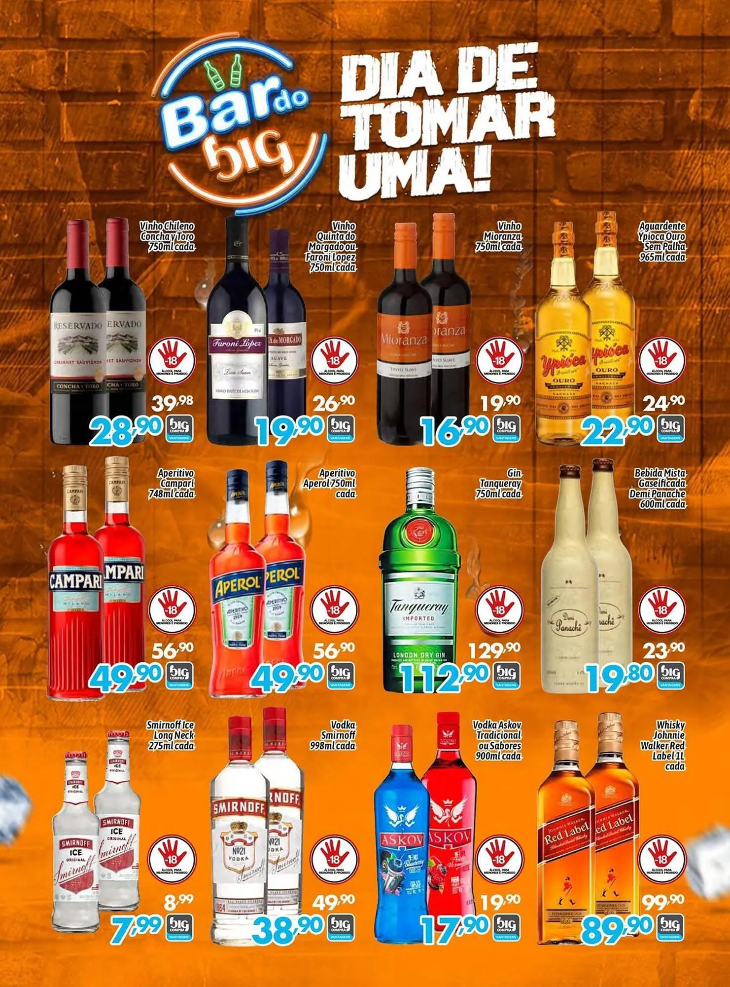 Encarte de Catálogo Supermercados Big Compra 7 de março até 31 de março 2026 - Pagina 18