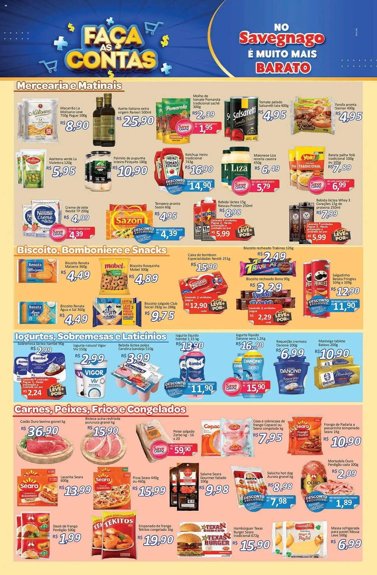 Encarte de Catálogo Supermercados Savegnago 2 de março até 4 de março 2026 - Pagina 3