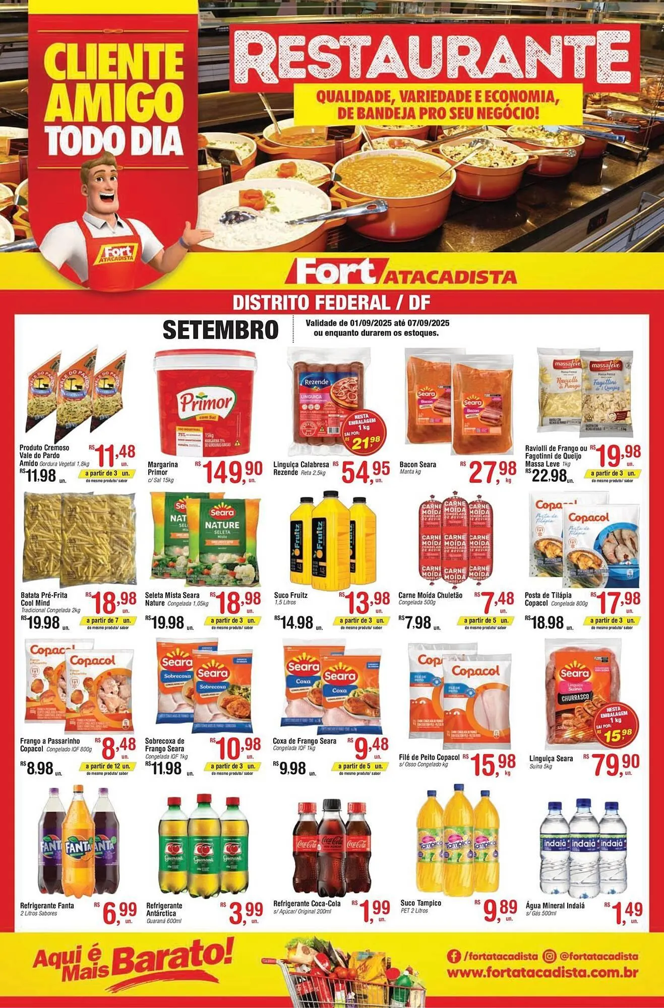 Encarte de Tabloide Fort Atacadista 5 de setembro até 7 de setembro 2025 - Pagina 1