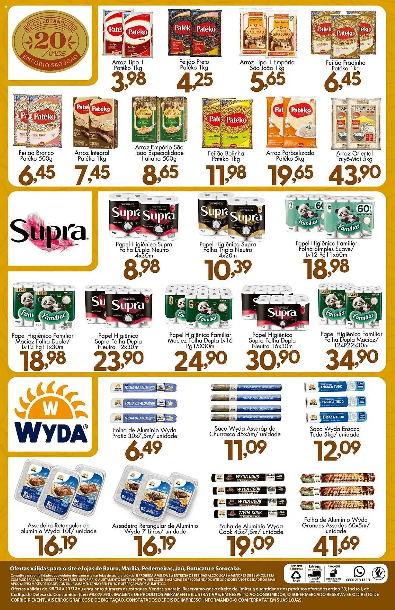 Encarte de Catálogo Confiança Supermercados 9 de dezembro até 11 de dezembro 2025 - Pagina 9