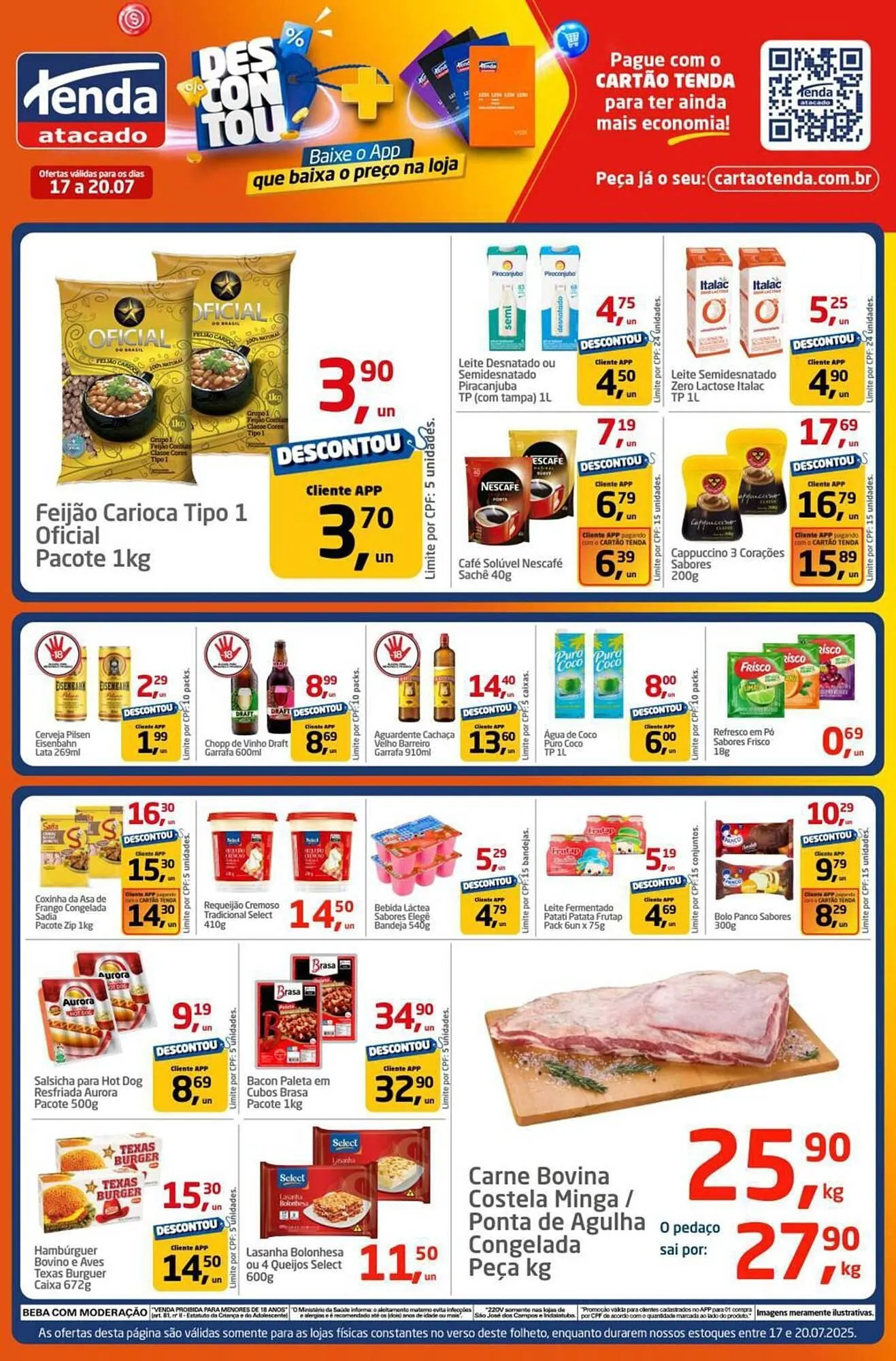 Encarte de Catálogo Tenda Atacado 17 de julho até 20 de julho 2025 - Pagina 2