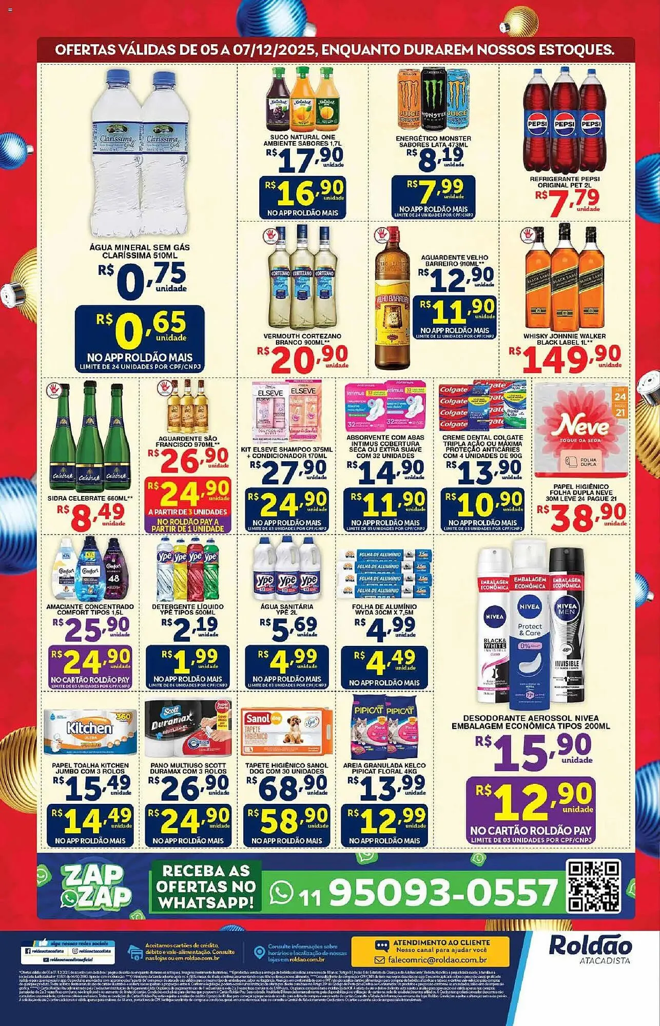 Encarte de Folheto Roldão 5 de dezembro até 7 de dezembro 2025 - Pagina 4