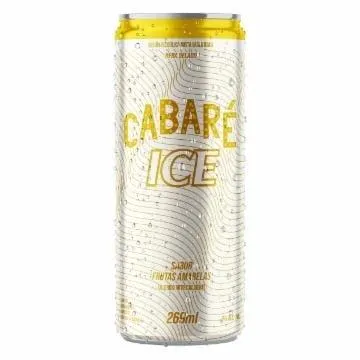 Bebida Ice Lata Cabaré Frutas Amarelas 269ml