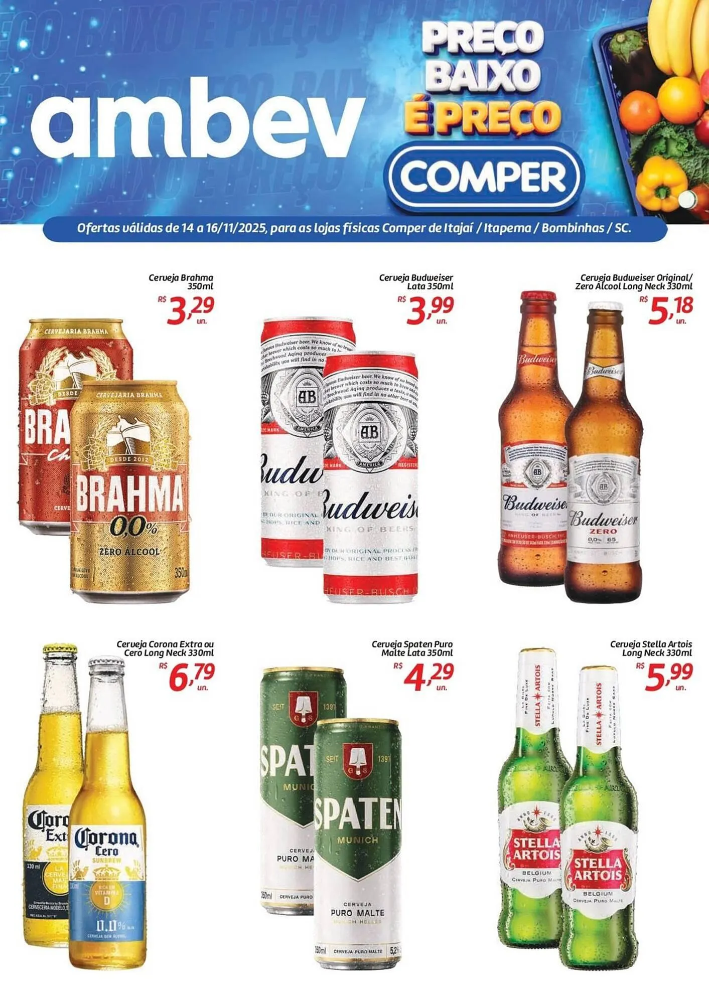Encarte de Folheto Comper 14 de novembro até 16 de novembro 2025 - Pagina 1