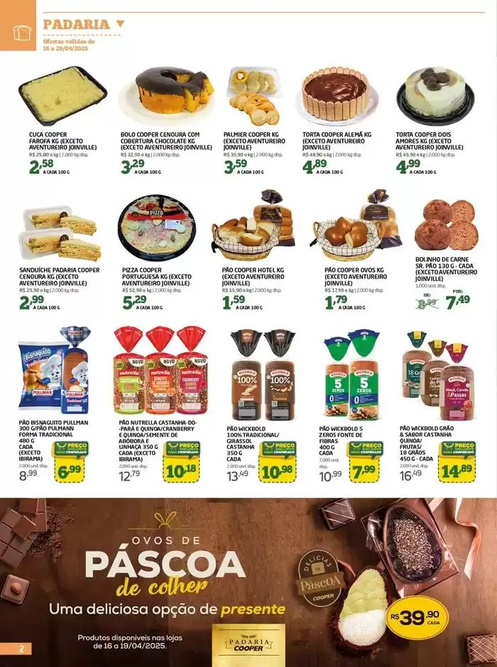 Encarte de Tabloide Quinzenal 16 de abril até 29 de abril 2025 - Pagina 2