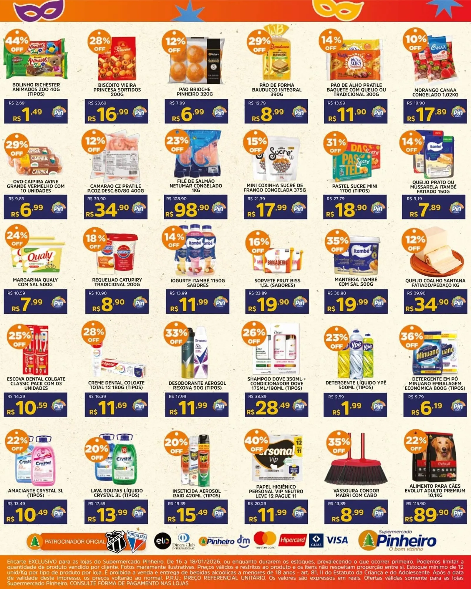 Encarte de Encarte Pinheiro Supermercado 16 de janeiro até 18 de janeiro 2026 - Pagina 5