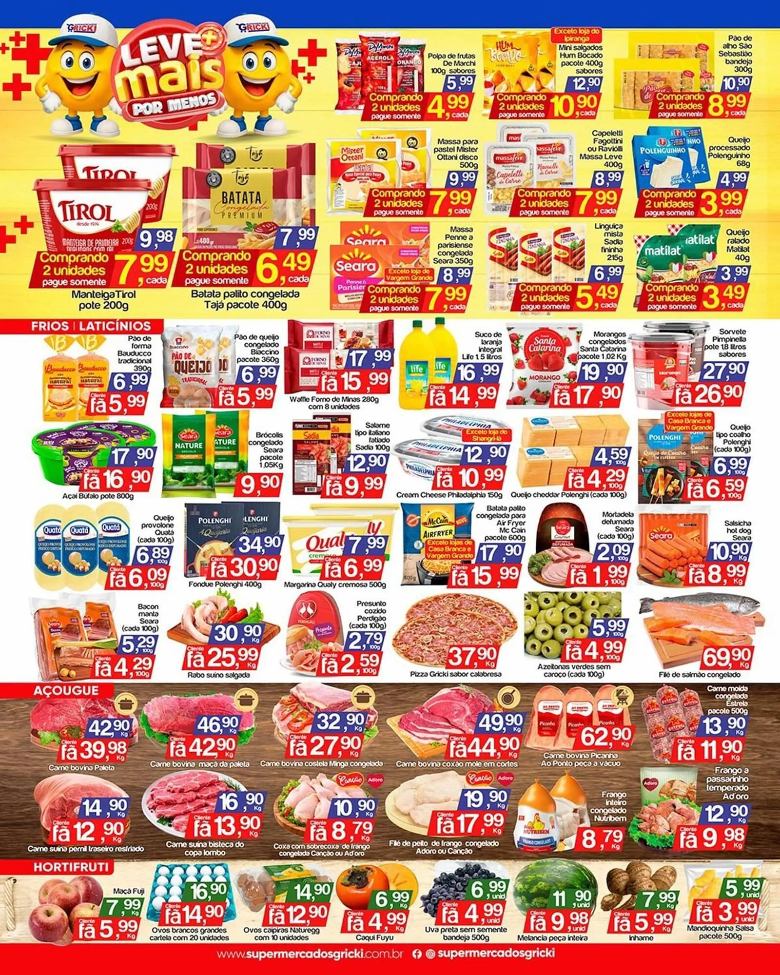 Encarte de Catálogo Supermercados Gricki 15 de maio até 17 de maio 2026 - Pagina 4