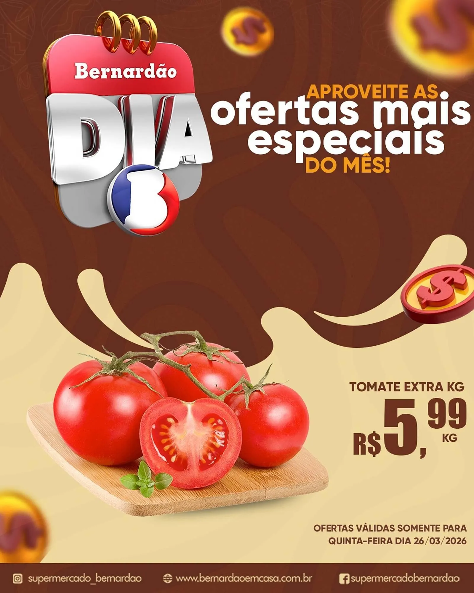 Encarte de Catálogo Supermercado Bernardão 26 de março até 26 de março 2026 - Pagina 4