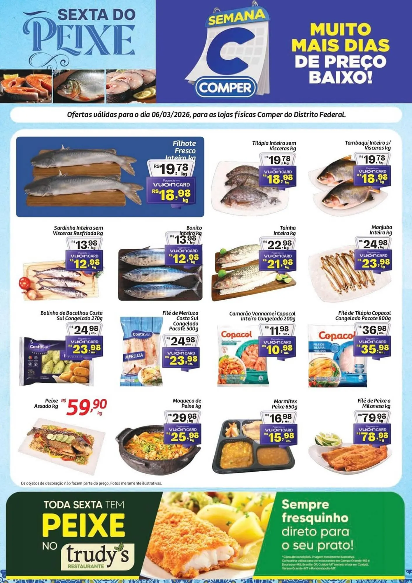 Encarte de Folheto Comper 6 de março até 6 de março 2026 - Pagina 1