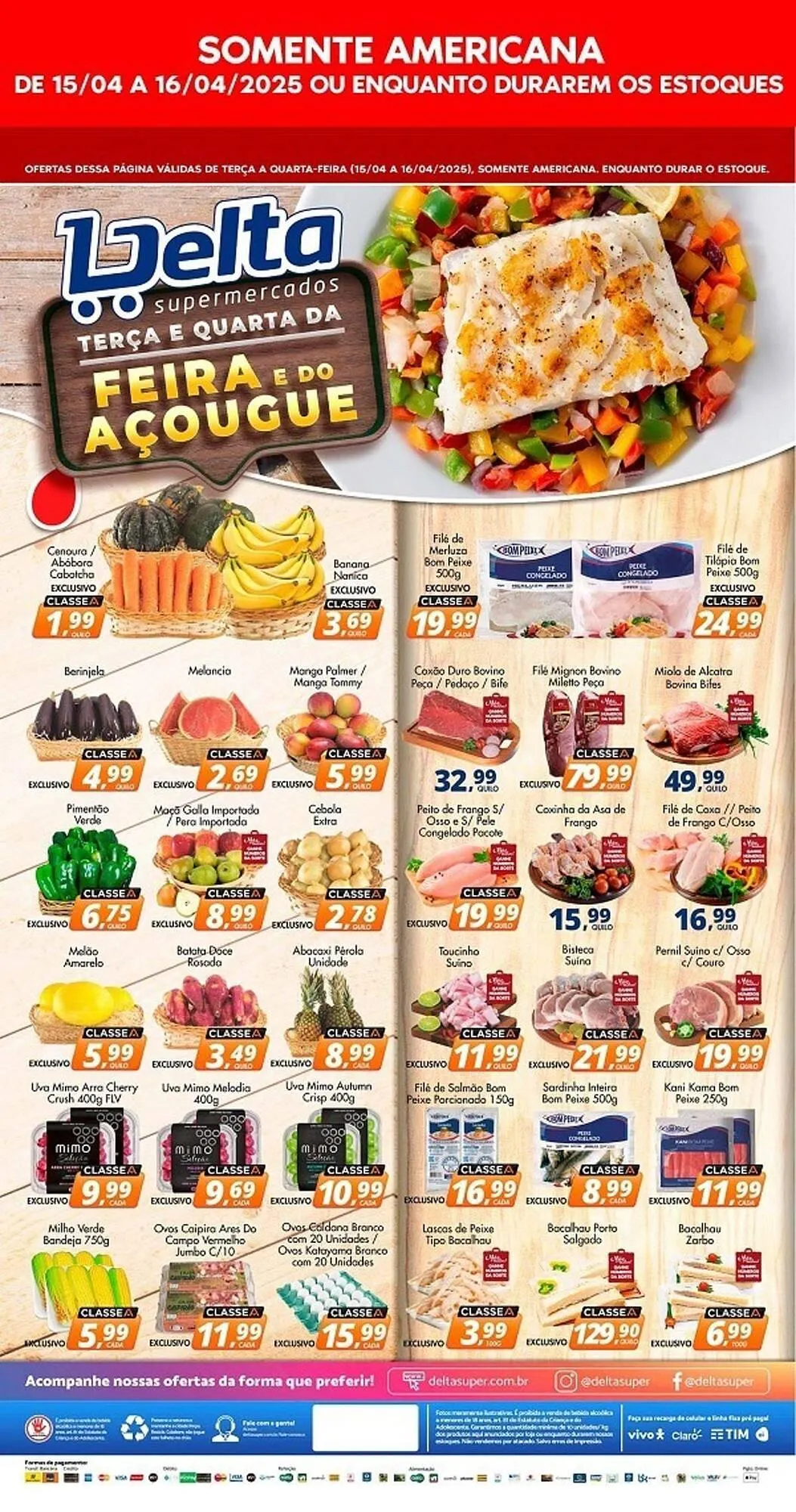 Encarte de Catálogo Delta Supermercados 14 de abril até 16 de abril 2025 - Pagina 2