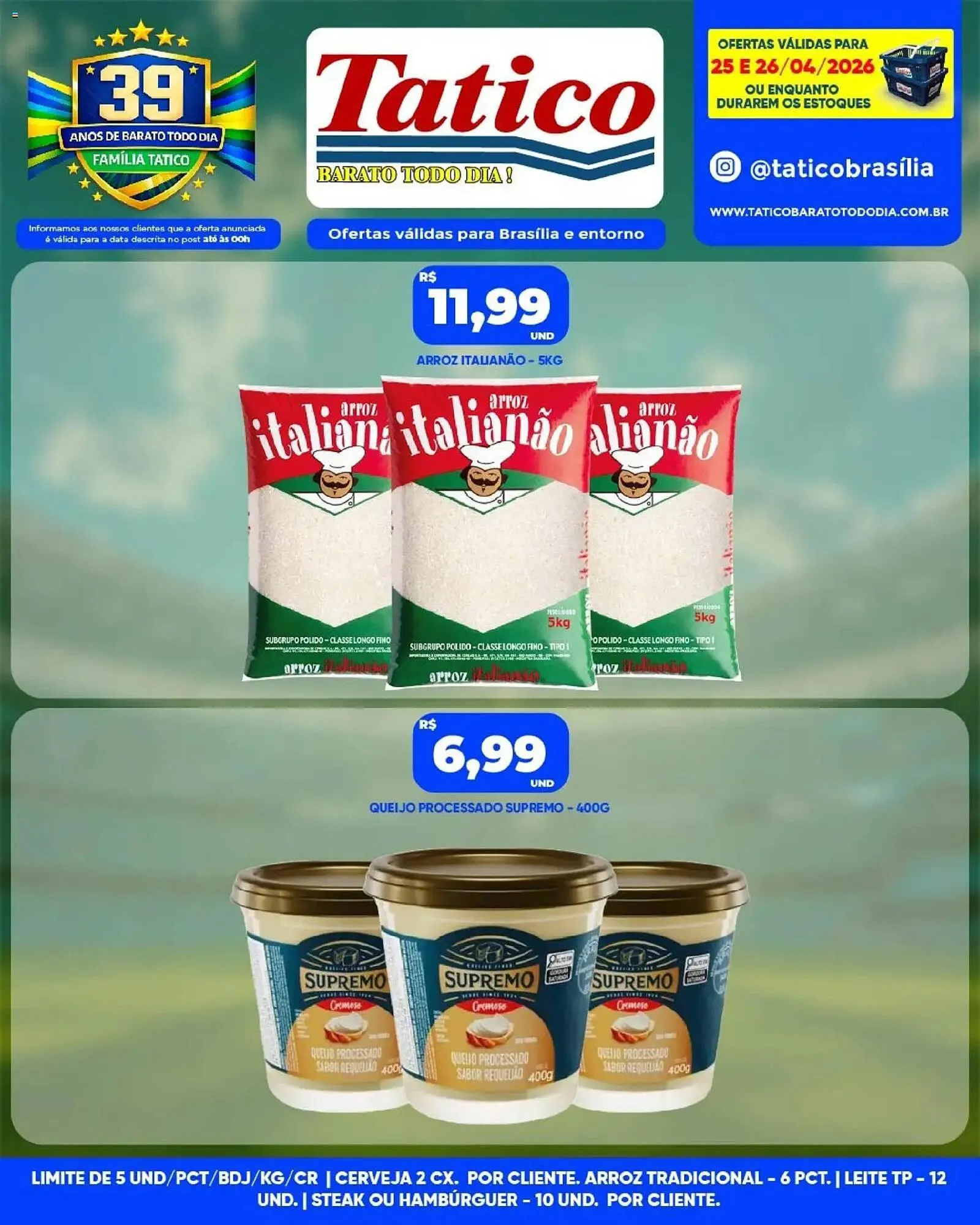 Encarte de Tabloide Tatico 25 de abril até 26 de abril 2026 - Pagina 9