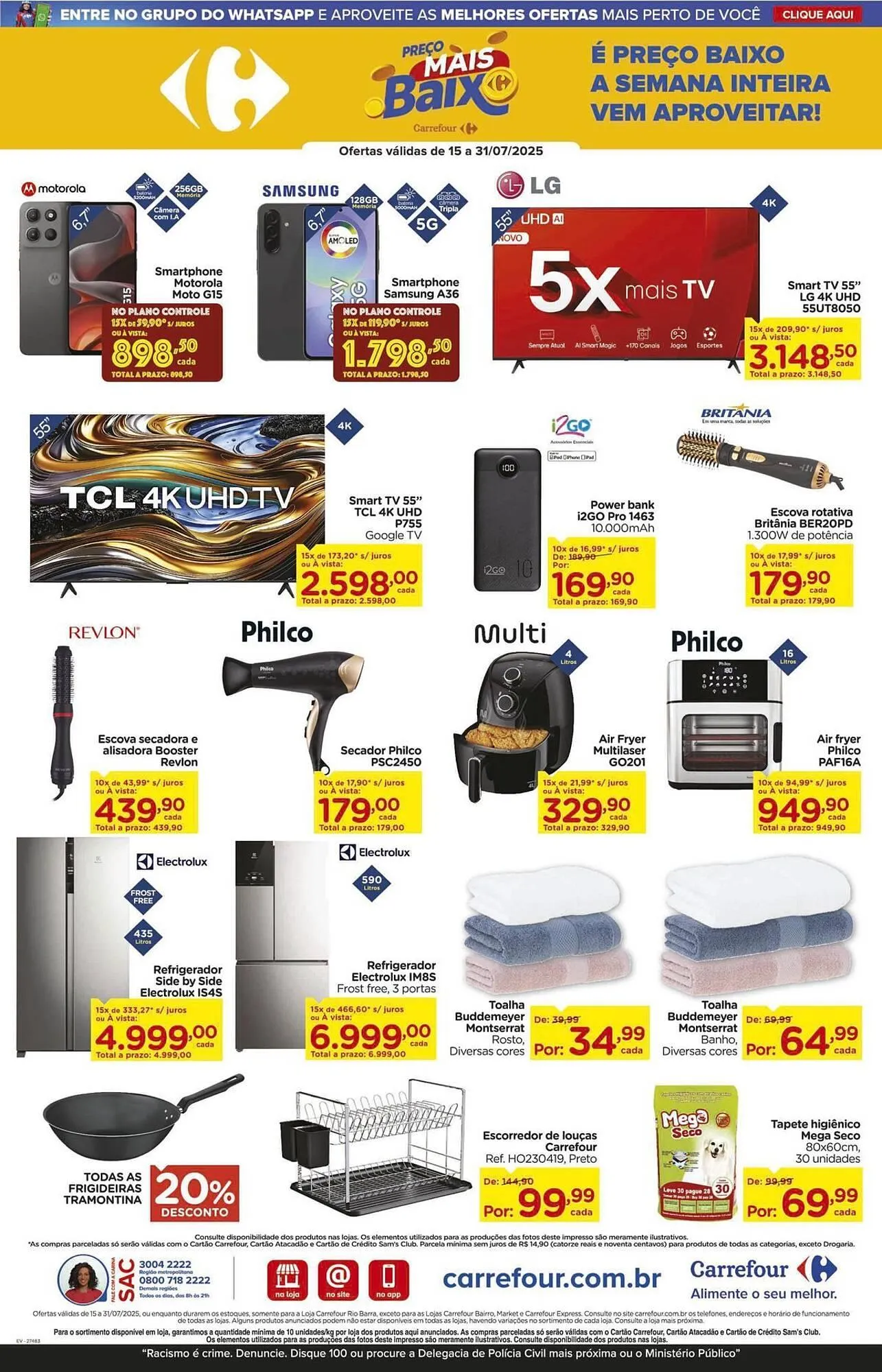 Encarte de Catálogo Carrefour 15 de julho até 31 de julho 2025 - Pagina 4