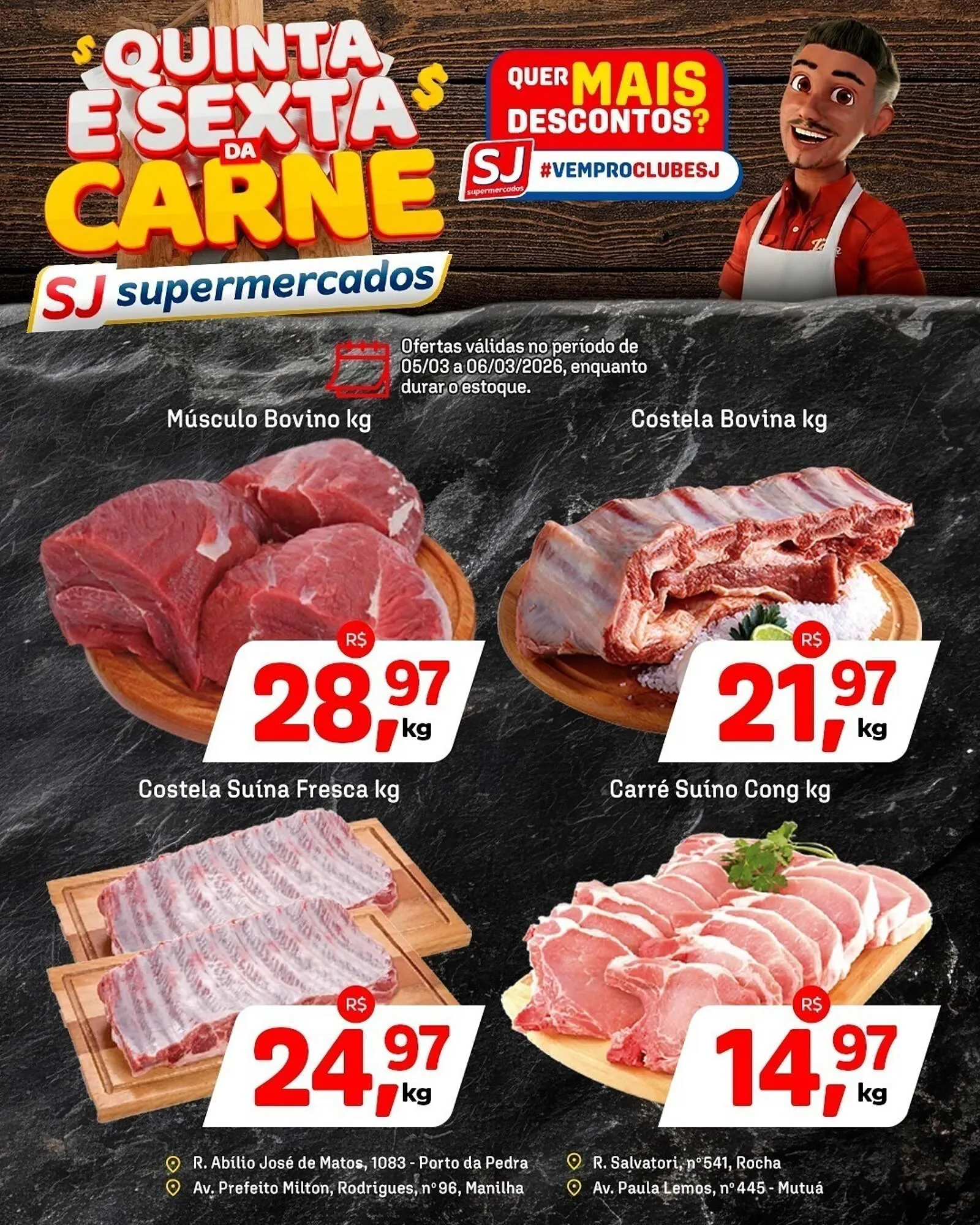Encarte de Encarte Sj Supermercados 5 de março até 6 de março 2026 - Pagina 4