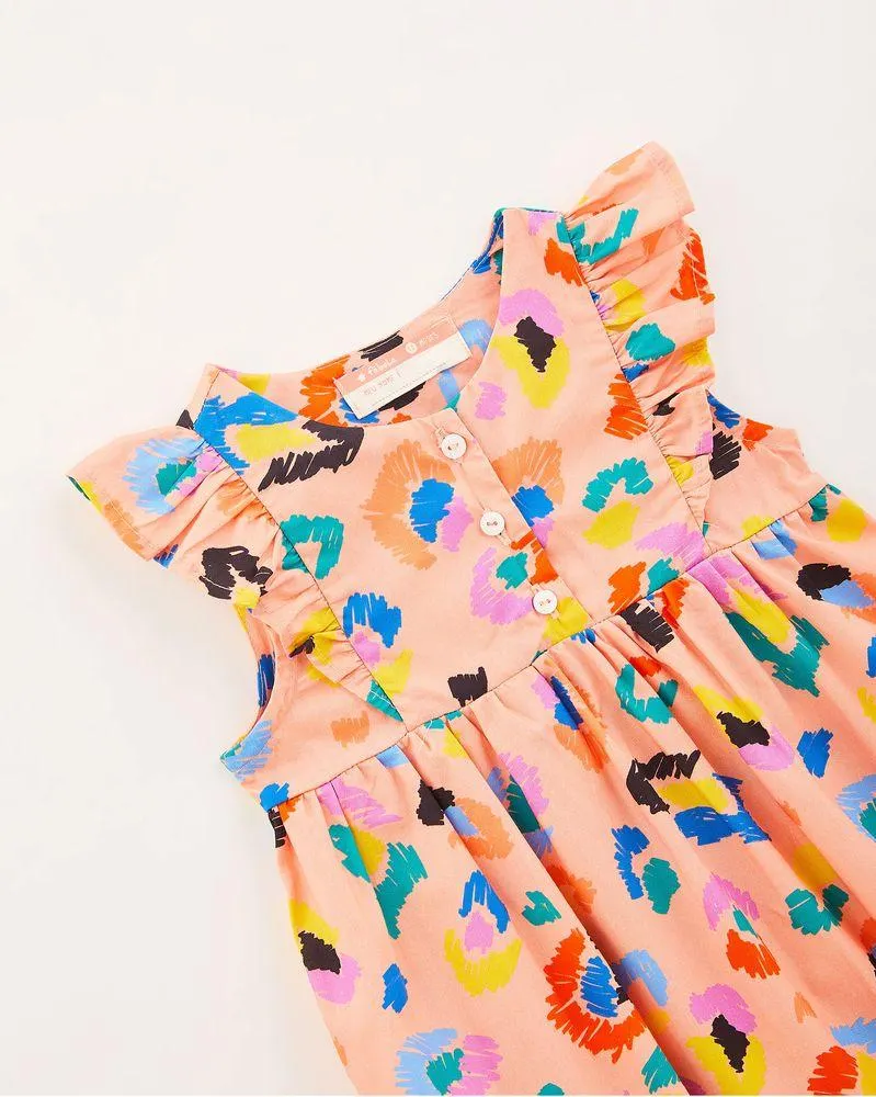 Macaquinho Bebe Bordonca Rosa