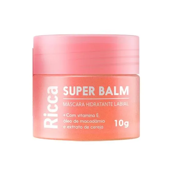 Máscara Hidratante Labial Ricca Super Balm