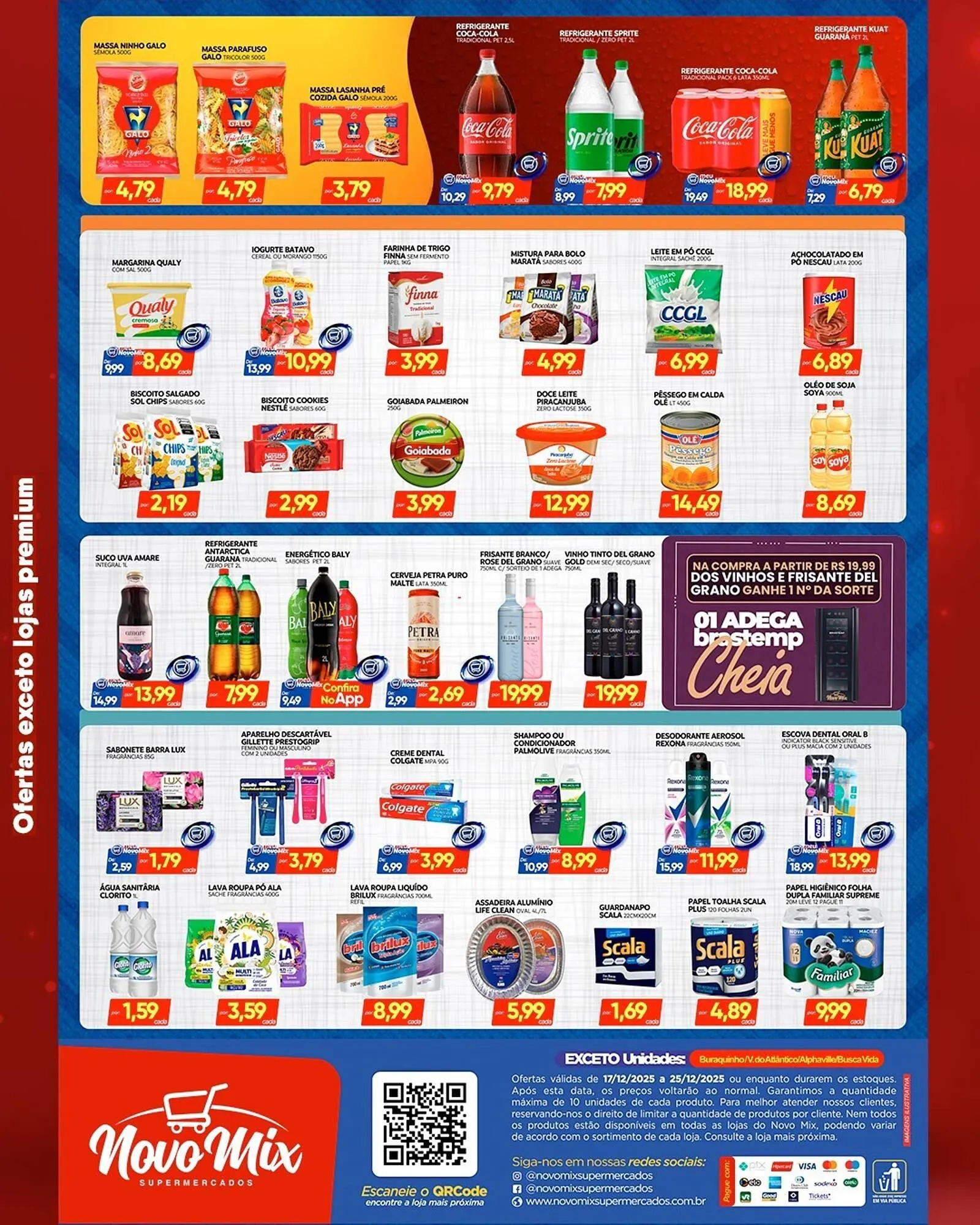 Encarte de Encarte Novo Mix 17 de dezembro até 25 de dezembro 2025 - Pagina 3