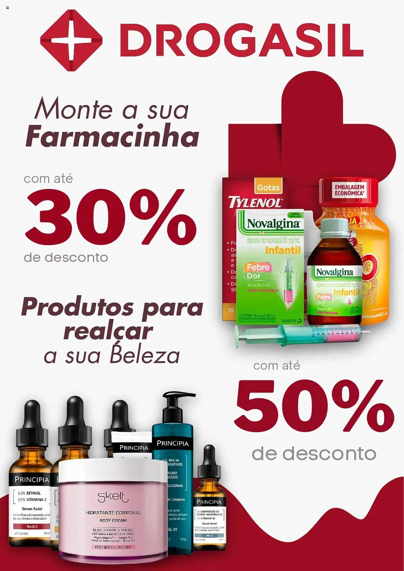 Encarte de Catálogo Drogasil 3 de fevereiro até 9 de fevereiro 2025 - Pagina 1