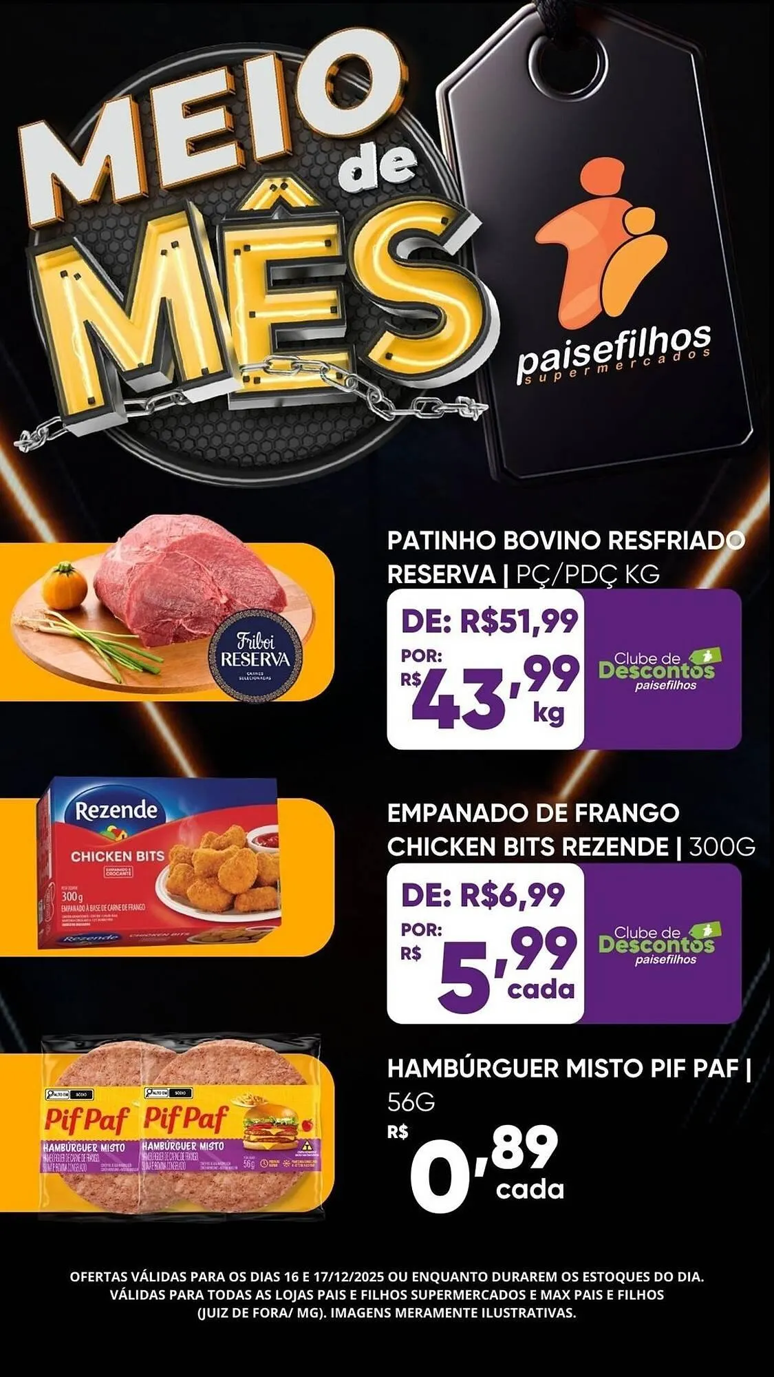 Encarte de Catálogo Pais e Filhos Supermercados 16 de dezembro até 17 de dezembro 2025 - Pagina 8